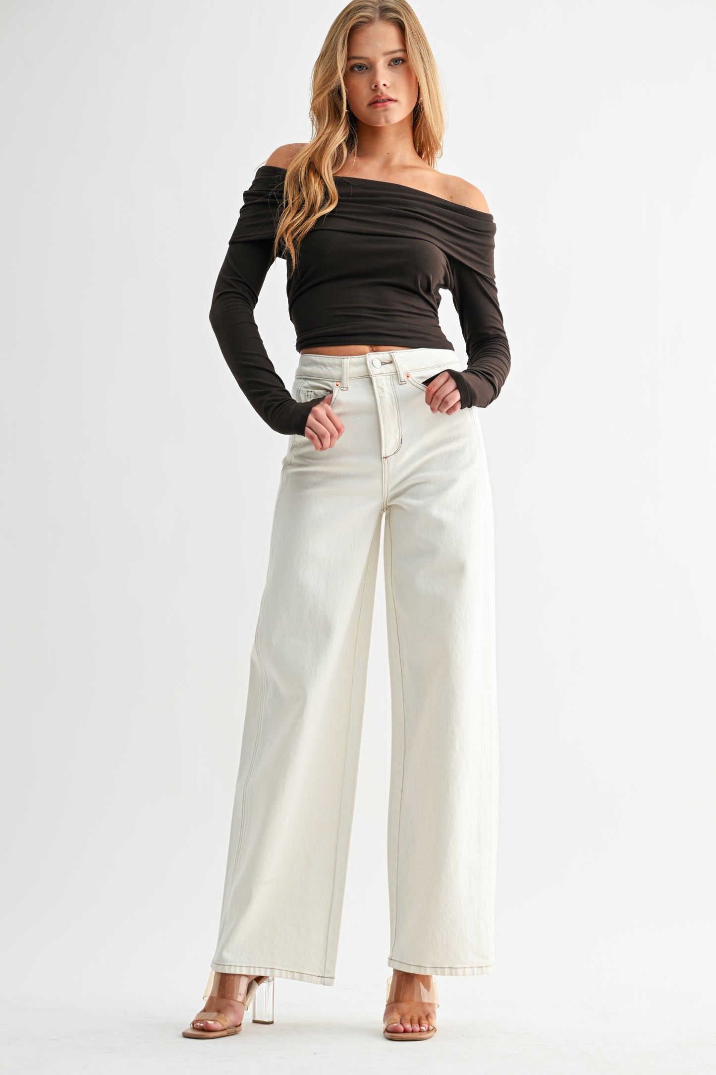 Ecru Balloon Pant