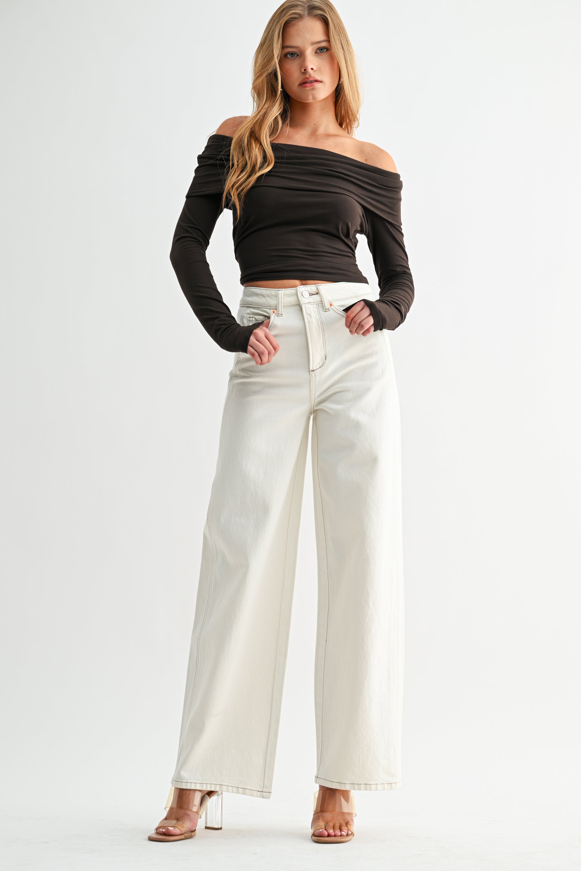 Ecru Balloon Pant