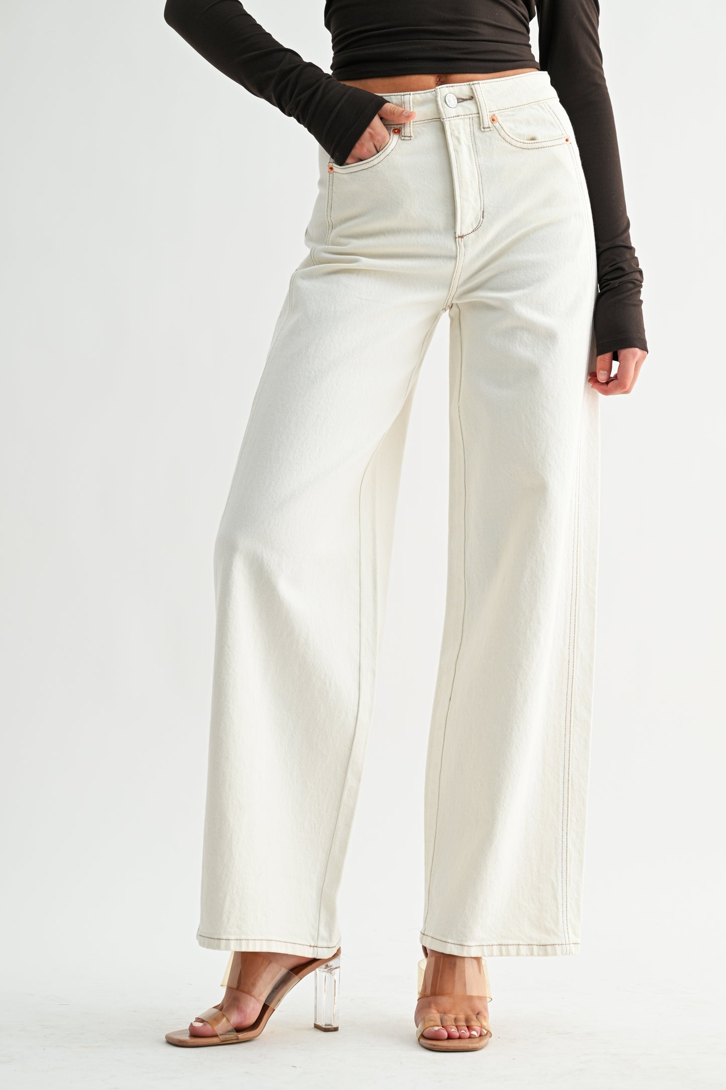 Ecru Balloon Pant