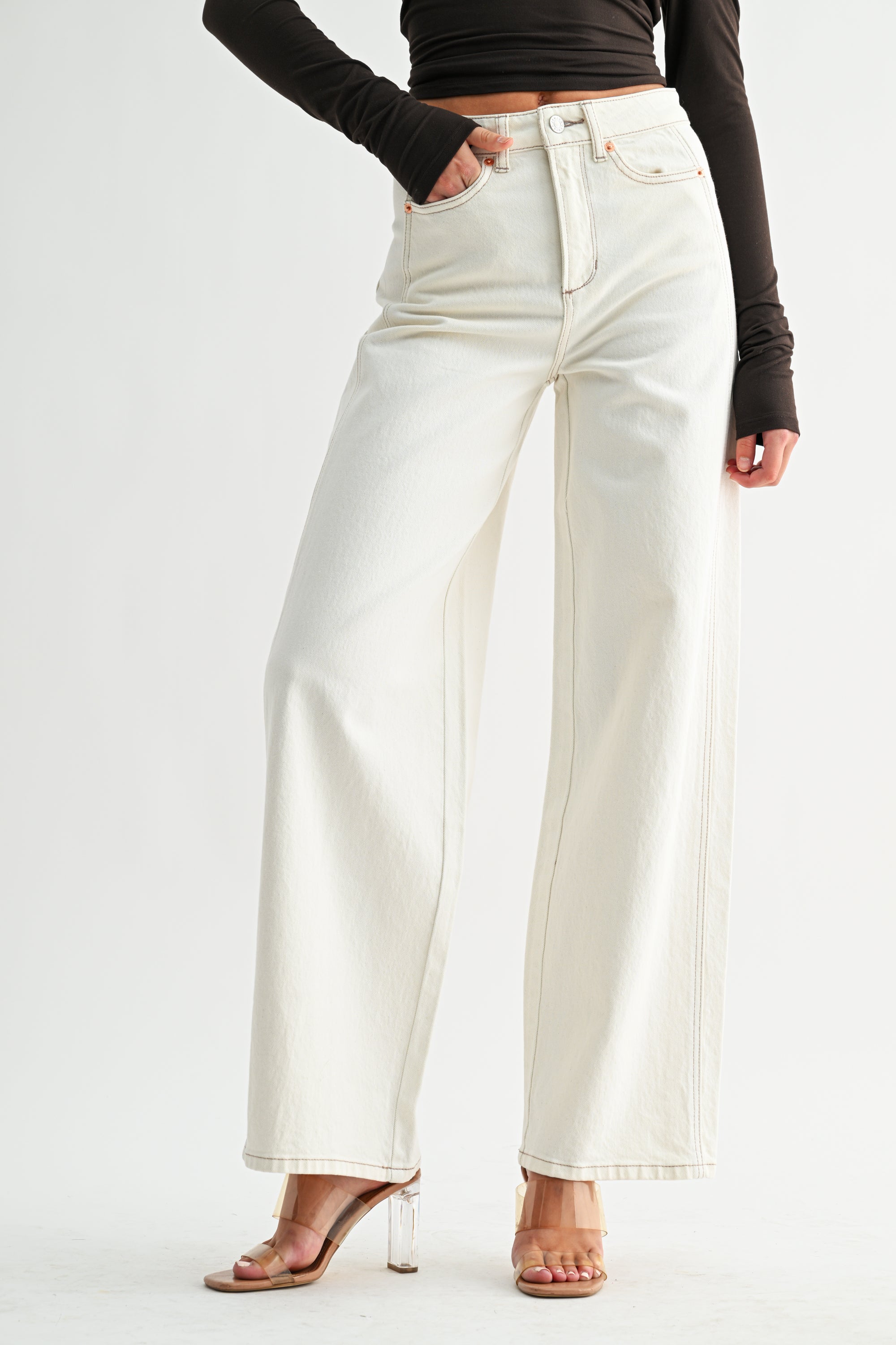 Ecru Balloon Pant
