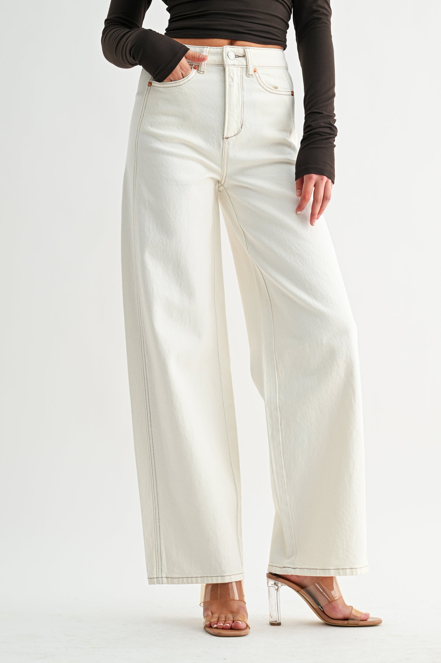 Ecru Balloon Pant