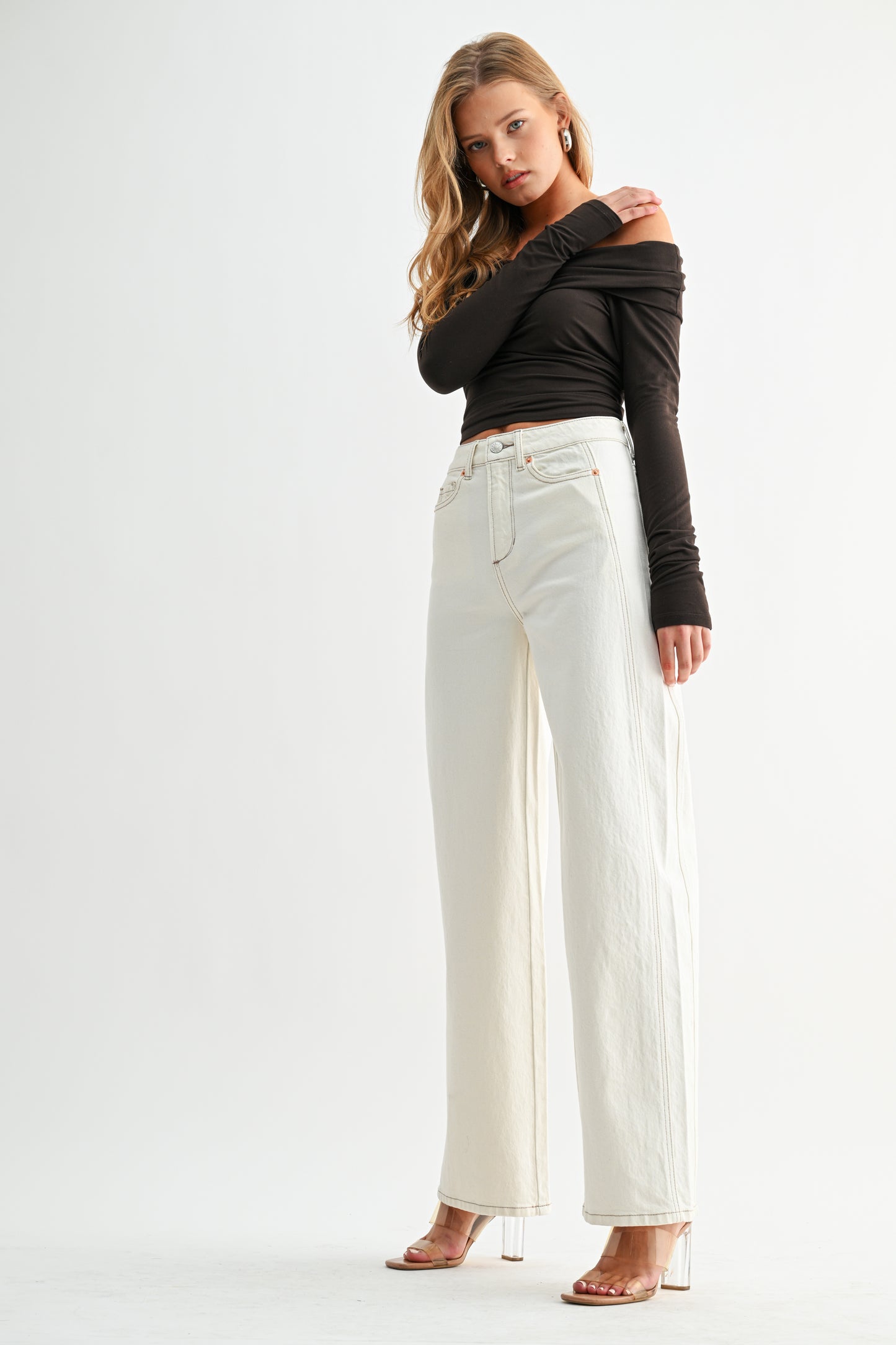 Ecru Balloon Pant