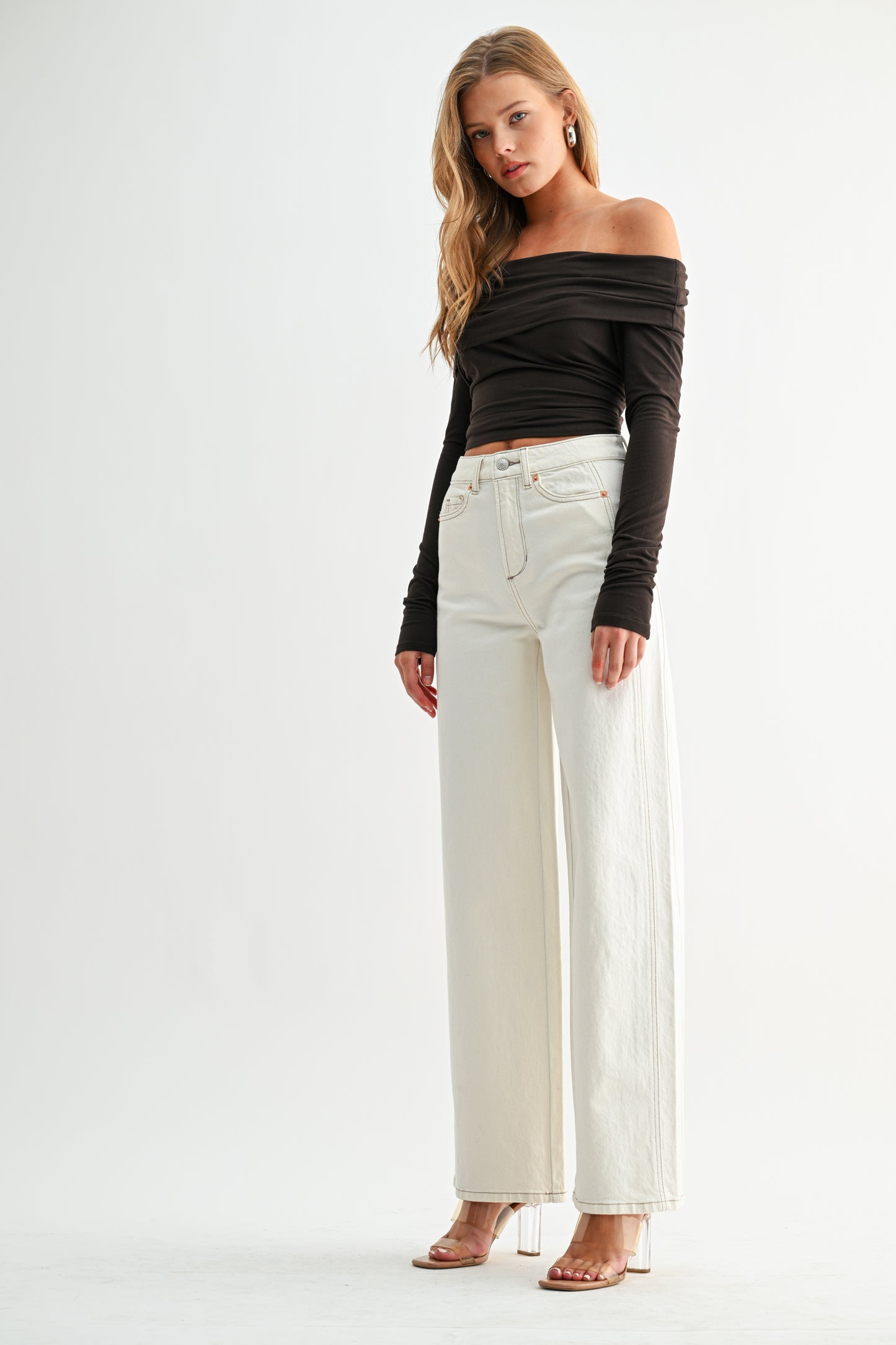 Ecru Balloon Pant