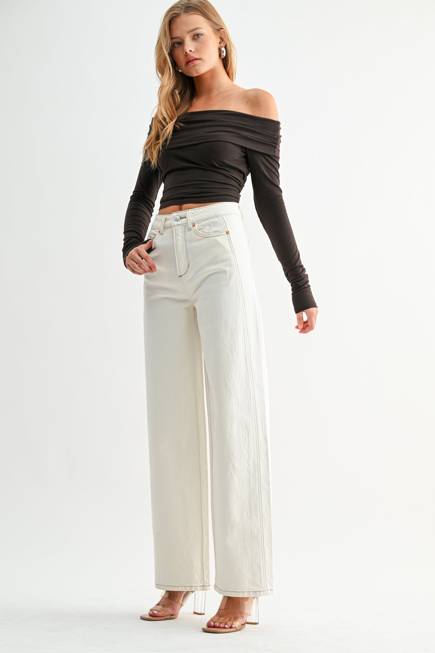 Ecru Balloon Pant