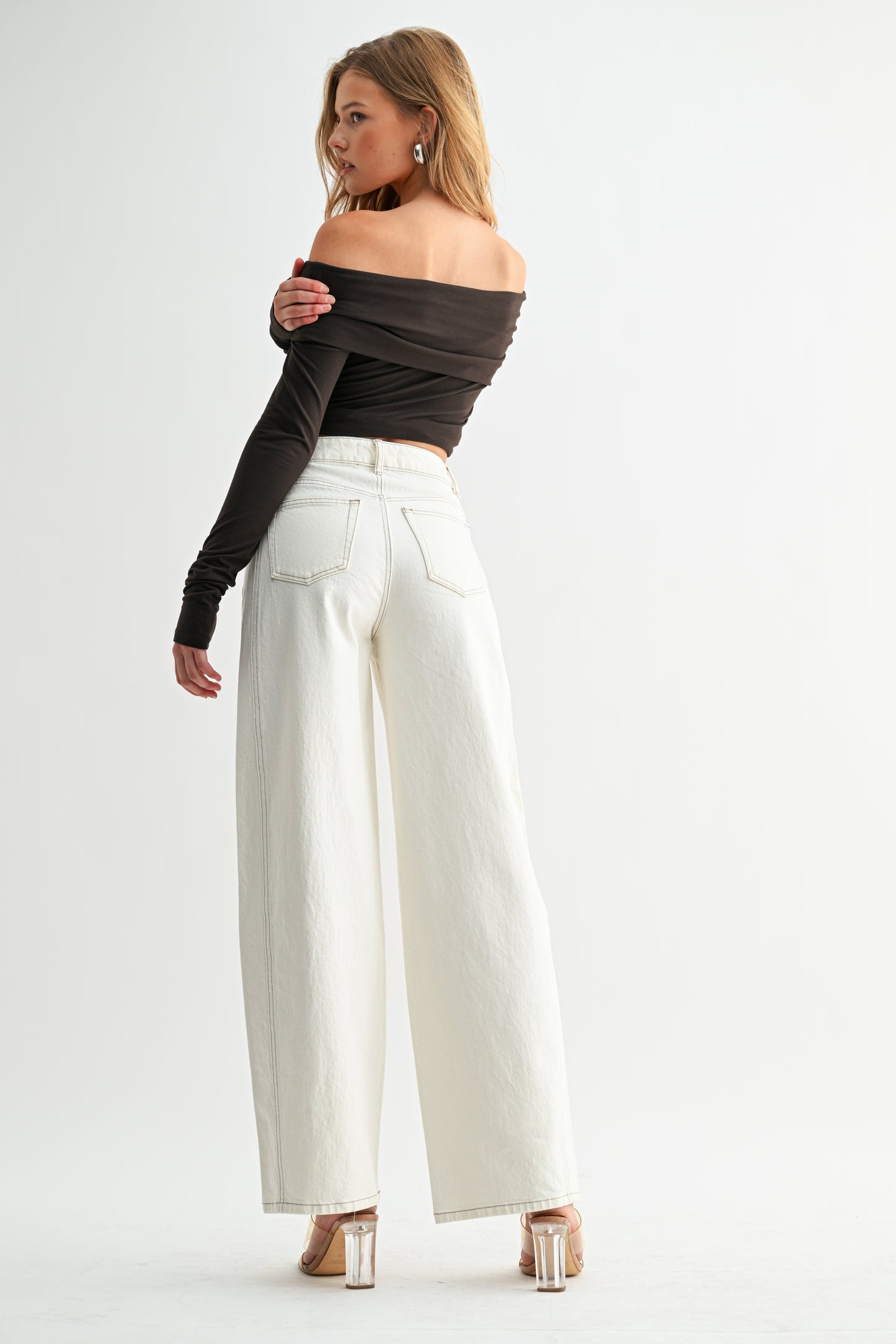 Ecru Balloon Pant