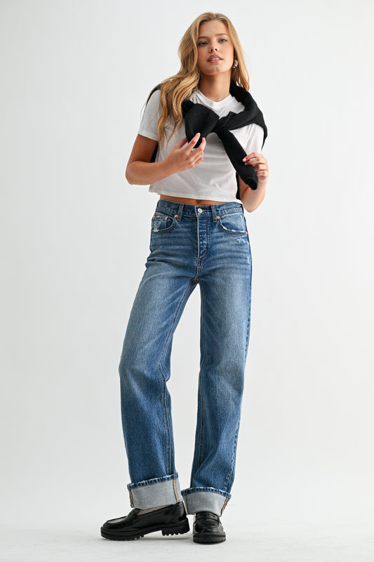 The Cuffed Wide Leg PREORDER