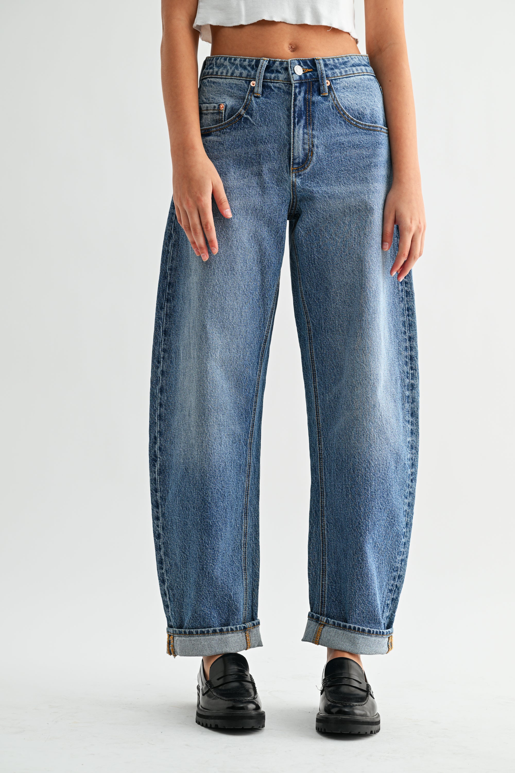 High Rise Curve Jeans – Jemina Denim