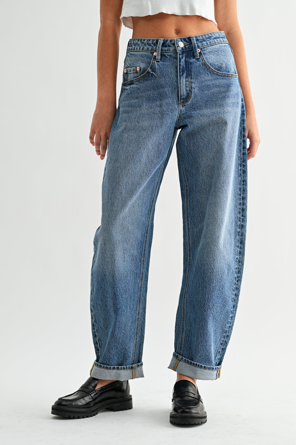 High Rise Curve Jeans