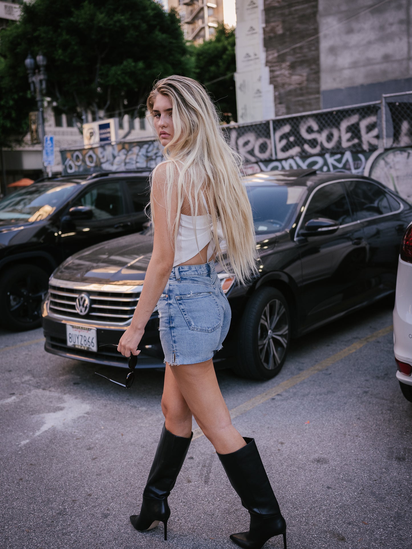 Side Slit Short