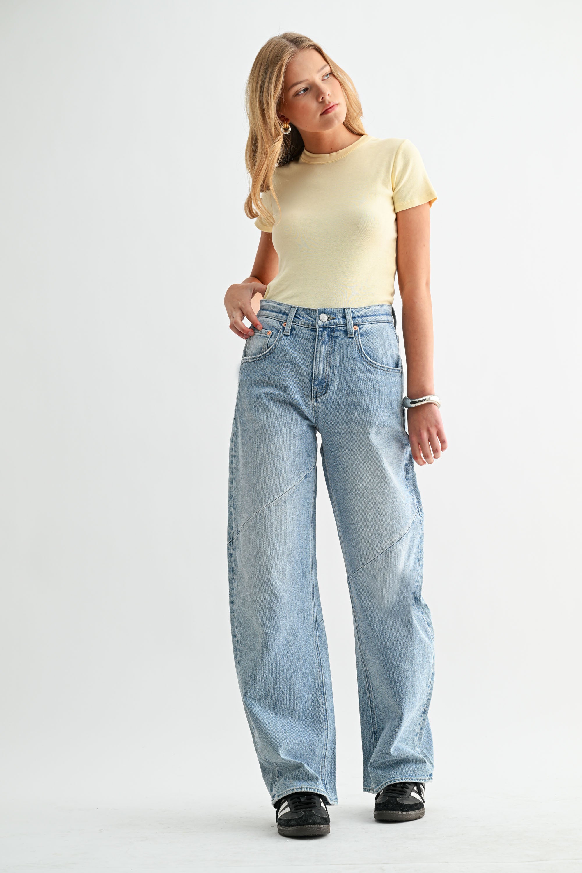 The Arc Curve Pant – Jemina Denim